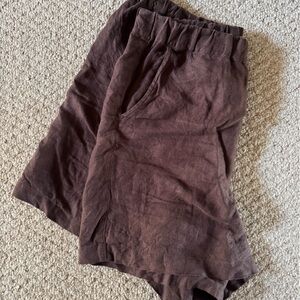 Linen Shorts from Not Perfect Linen
